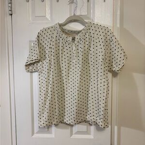 Ace & Jig “Dot” top. Size small